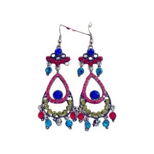 Crystal Dangle Earrings